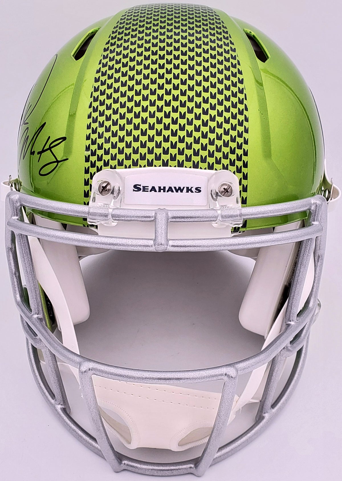 DK Metcalf Signed Seattle Seahawks Authentic Lunar Speed Flex Helmet BAS  32439 – Denver Autographs